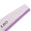10Pcs Nail Buffers Half Moon Sanding Stick Files Manicure Tool 100/180