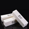 5Pc Nail File White Sponge Buffer Block For UV Gel Nail Polish Nail Tools