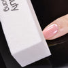 5Pcs White Sponge Nail File Buffer Block For UV Gel Nail Polish Nail Tools