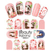Flower Design Water Decals Transfer Nail Art Stickers For Mother's Day BBB023