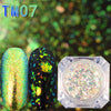 Nail Glitter Flakes Chameleon Pigment Manicure Nail Powder Decoration