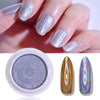 BEAUTYBIGBANG 1 Box Glitter for Nails Holographics Powder Solid state Silver Polishing Chrome Pigments Nail Art Decorations Laser Dazzling Dust