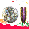 0.5g/Box Mermaid Chameleon Flakes Starry Holographic Nail Glitters Powder
