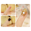 10 PCS Transparent Double Sided Adhesive Tapes Nail Sticker For False Nail Tips