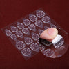 10 PCS Transparent Double Sided Adhesive Tapes Nail Sticker For False Nail Tips