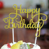 Happy Birthday Cake Topper Decoration