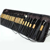 32Pcs Wood Color Foundation Makeup Brush Kit With Bag