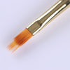 UV Gel Liner Dotting Tool Cat Eyes Handle Nail Brush Painting Nail Tool