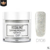 10g Professional Dipping Powder Nail Natural Color Holographic Glitter Nail Art Powder 12 Colors