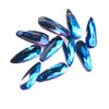 10Pcs Crystal Nail Rhinestones AB Diamond Water Drop Shaped Nail Decoration