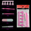 5pcs/Set Durable Nail Files Dead Skin Fork Buffing Grit Sand Fing Nail Art Tool Accessories Sanding File Polish Tools
