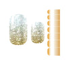 Glitter Powder Gradient Color Self-Adhesive Full Wraps Nail Stickers