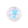 Holographic Chameleon Horse Eye Shaped Paillette Nails Accessories
