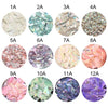 1Box 3D Shiny Abalone Pearl Shell Flake Stones Manicure Accessories