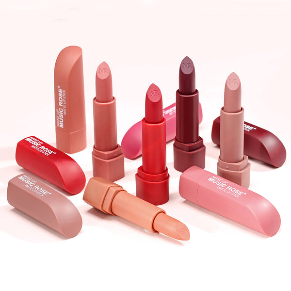 Red Lips Matte Long Lasting  Velvet Lipstick Cosmetic