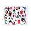 Eye Series Water Transfer Slider for Nail Art Decorations