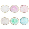 Round Board Resin Stone Color Painting Palette Holder For Nail Art Tips Display