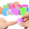 10Pcs Durable Sponge Nail File Nail Art Tools For Manicure Random Color