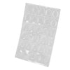Transparent 3D Printing Nail Mold Plastic Nail Art Gem Stickers