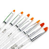 7 Pieces Brush UV Gel Professional Pen Brush Nail Art