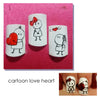 2PCS 3D Valentine's Day Nail Stickers Tiktok Cartoon Lover Girls DIY Design Decals Manicure Nail Art Decor