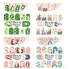 1Pc Rabbit Design Water Decals Transfer Nail Art Stickers For Easter Day BBB022